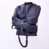 bdsm Prodotti del sesso giocattoli del sesso Bondage Black Sofe Leather Bolero regolabile Straitjacket168U