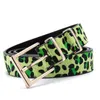 Bälten (TA-WEO) Fashion Women's Belt Decoration Creative Leopard Print Hästhår med jeans