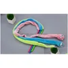 Cat Toys Cartoon Lovely Cats Interactive Stick With Sound Box Snake Mint Tease Sticks Comfortable Plush Play Creative 5 8Wt B Drop D Dh7Ub