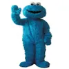 Niebieski Cookie Monster Mascot Costume Fancy Sukienka dla dorosłych Rozmiar Halloween Kostiumy 224p