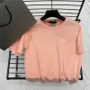 Camiseta de grife verão manga curta ondas camisetas homens mulheres amantes camisetas de luxo moda sênior algodão puro alta qualidade top grande cjg2307152