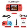 Portable Game Players 3.0 Inch Retro Video Game Console Built in 620 Classic Games Portable Handheld Game Player Rechargeable Console AV Ouput 230715