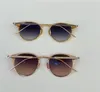 Ny modedesign Cat Eye Solglasögon 0021 K Guldram Enkel och populär stil UV400 -skyddsglasögon toppkvalitet