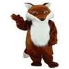 2018 Usine FOX costume de mascotte déguisement personnalisé fantaisie costume284g