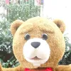 Factory direct Teddy Bear Adult Mascot Costume for Valentine's L Day Thanksgiving Day Christmas Halloween Mascot Costume229F