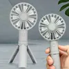 Elektrikli fanlar katlanabilir taşınabilir fan usb şarj edilebilir el fan 500mAh Ayar Sessiz Bıçaklar Açık Elektrik Hava Soğutucu Fan