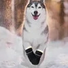 Собачья одежда щенка снежные ботинки теплые и антикащитные защитные пинеты без скольжения защита от ветрозащитных животных для зимнего холода
