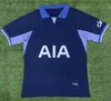 S- 4XL Soccer Jerseys 23 24 KANE SON RICHARLISON NDOMBELE 2024 2023 Version du joueur Tottenham DELE Jersey Football ROMERO BALE LAMELA LUCAS Kit d'entraînement pour enfants