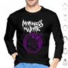 Felpe con cappuccio da uomo M.i.w-White Purple-Motionless In White- Trending #1 Manica lunga Motionless White Picked