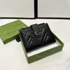 Designer de luxo mulher carteira masculina couro genuíno bolsa multifuncional mini porta cartão carteiras de moedas de marca com zíper carteiras curtas da moda