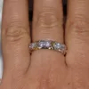 Pierścień designerski Miłość biżuteria kasetowa Tytanowa śruba stalowa 4cz Diamond Women Mens Pierścienie złota Never Fade Nie alergiczne złoto Srebrne Rose Gold 546584