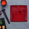 Set di stoviglie Sashimi Sushi Box Bento Adult Plastic Lunch Anguilla Storage Snack Boxes per adulti giapponesi