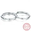 Hoop Earrings Simple Fashion Female Metal Round Joint Earring Classic 925 Sterling Silver For Women Dainty Bride Wedding Jewelry