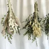 Decorative Flowers Natural Dried Bouquet Artificial Plants Country Wedding Party Dry Eucalyptus Leaves For Boho Home Decor DIY Crafts