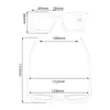 Sunglasses Ahora Fashion Oversized Presbyopia Reading Glasses Women Men Unisex Anti Blue Light Eyeglasses With 1.0 1.5 2.0 2.5 3.0 3.5 4.0