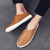 Dress Shoes Men All match Fashion Second Cowhide Casual Shoe Male Breathable Comfy Soft Loafer Board Concise Style Leisure Driving 230714