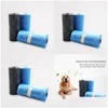 Dog Carrier 15Pcs Practical Pet Waste Poop Bag Dispenser Trash Garbage Cat Doggy Poo Collection Bags 447 N2 Drop Delivery Home Garde Dh0Hl