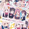 子供のおもちゃのステッカー8pcsset anime onimai im今あなたの妹！ポスターkawaii oyama mahiro周辺寮の寝室の壁ステッカー壁紙230714