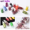 Nail Glitter Artlalic 48 flessen Art Rhinestones Kralen Pailletten Tips Decoratie Tool Gel Stickers Mixed Design Case Set 230714