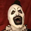 Joker Latex Mask Terrifier Art The Clown Cosplay Mask Horror