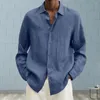 Camisas casuais masculinas Ocasião: esta blusa é a escolha perfeita para festas de trabalho, férias, escritório em casa.