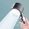 3 Modes Shower Head Adjustable High Pressure Water Saving Shower One-Key Stop Water Massage Shower Head with Filter Element L230704