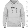 Men's Hoodies Stop! You're Under A Rest! Long Sleeve Adult Humor Attitude Catch Phrase Clef Funny