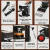 Espresso Machine, Latte Makers, 20 Bar Cappuccino Machines With Milk Frother For Espresso/for Home Brewing With 1.5L/50oz Removable Water Tank/Semi-Automatic