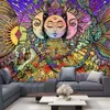 Wandtapijten Dome Camera's Tapestry Wall Decor Mandala Home Decor Psychedelic Tree Tapestry Mandala Wall Hanging Kawaii Kamer Aanpasbaar R230714