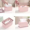 Tissue Dozen Servetten Desktop Tissue Box Houder Modern Stofdicht Gemakkelijk Gebruik Natte Doekjes Dispenser Houder Tissue Wipe Container Servet Opslag Organizer R230714