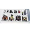 Kerstversiering 10 Stuks Set Ornament Gloeiende Huisje Lichtgevende Cabine Kerstman Klein Huis Dorp Gebouw Decor Voor Kinderen G2203