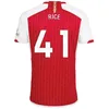 21 22 maillot de football arsenal Maillot de foot SAKA AUBAMEYANG PEPE LACAZETTE SMITH ROWE BLANC THOMAS XHAKA 2021 2022 hommes et enfants fans et version joueur