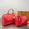 Designer tassen snelle kussen draagtas handtas luxe crossbody mode handvat handtassen 25cm 40cm oude bloem schoudertas