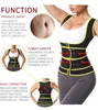 Women's Shapers GUUDIA Open Bust Shaper Corsets Women Sauna Sweat Tops Waist Trainer Corset Slim Tank Top With Extra Straps Firm Control