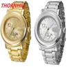 Famosi orologi classici di grande design cinturino in pelle inossidabile Luxury Fashion Crystal Diamonds Orologi da polso da uomo Donna Uomo quadrante grande199y