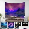 Handduk 150x130cm Fantastisk natt stjärnhimmel stjärna tapestry 3d tryckt vägg hängande bild bohemiska strandbord tyg filtar 64 m2 dro dhwgm