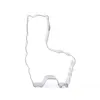 Delidge 1pc Alpaca Horse Cookie Cutter 비스킷 곰팡이 퐁당 사탕 절단기 페이스트리 베이크 웨이크 웨이크 컵 케이크 곰팡이 케이크 장식 도구 2275