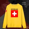 Sudaderas con capucha para hombre Confederación Suiza Suiza CHE CH Confoederatio Helvetica Sudadera con capucha para hombre Jerseys Sudadera para hombre Ropa de calle delgada