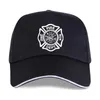 Ball Caps 2023 Man Fashion Round Collar FIREFIGHTER FIRE DEPARTMENT RESCUE GRAPHIC WHITE Printed T S