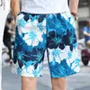 Pantaloncini da uomo Plus Size 5XL 6XL Summer Men Tropical Beach Vacation Baggy Casual con coulisse in vita Bermuda