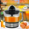 Espremedor Espremedor de Espremedor de Citrinos Elétrico Mãos Livres Espremedor de Laranja Limão ctor Plástico Automático Máquina de Suco de Frutas Frescas 230715