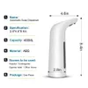 Dispenser di sapone liquido Dispenser di sapone liquido Dispenser automatico di sapone liquido Sensore intelligente a infrarossi Dispenser di shampoo in schiuma touchless per cucina Bagno 230714