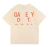 Camisa del departamento de Gallrey Camisas para hombres Gallreys Selene Women Diseñador Camisa de algodón Tops Man Clothing Camiseta casual Luxurys Top