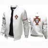Vesten Voetballer Portugal 2023 Heren Nieuwe Hoge Kwaliteit Lange Mouwen Jas Ronde Hals Flight Jacket Mode Casual Streetwear Top kleding