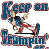 Wall Stickers USA President Kampanjer Brev Keep On Trumpin United States Donald Trump Paster Car Bumper Decals 10 Pieces 1 6JW E19 DHGPA