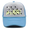 Trendy Ball Caps American High Street Baseball Cap Printed Duck Cap Animal Mesh Truck Cap