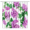 シャワーカーテン新鮮な花のパターンシャワーカーテンを防水する花浴室のカーテン装飾3Dプリンティング洗えるバススクリーン