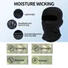 Cykelmassor masker skidmask för män full ansiktsmask balaclava svarta skidmasker som täcker nackgaiter 230714