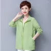 Women's Jackets 2023 Summer Sun Protection Clothing Middle-Aged Mother Light Anti-UV Ladies Jacket Female Coat Loose Windbreaker C26