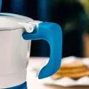 新しいMoka Pot、イタリアのコーヒーメーカー、コーヒーポット3カップ/5オンスストベトップエスプレッソメーカーガスまたは電気セラミックストベートトップキャンプマニュアルキューバコーヒーパーコレーター